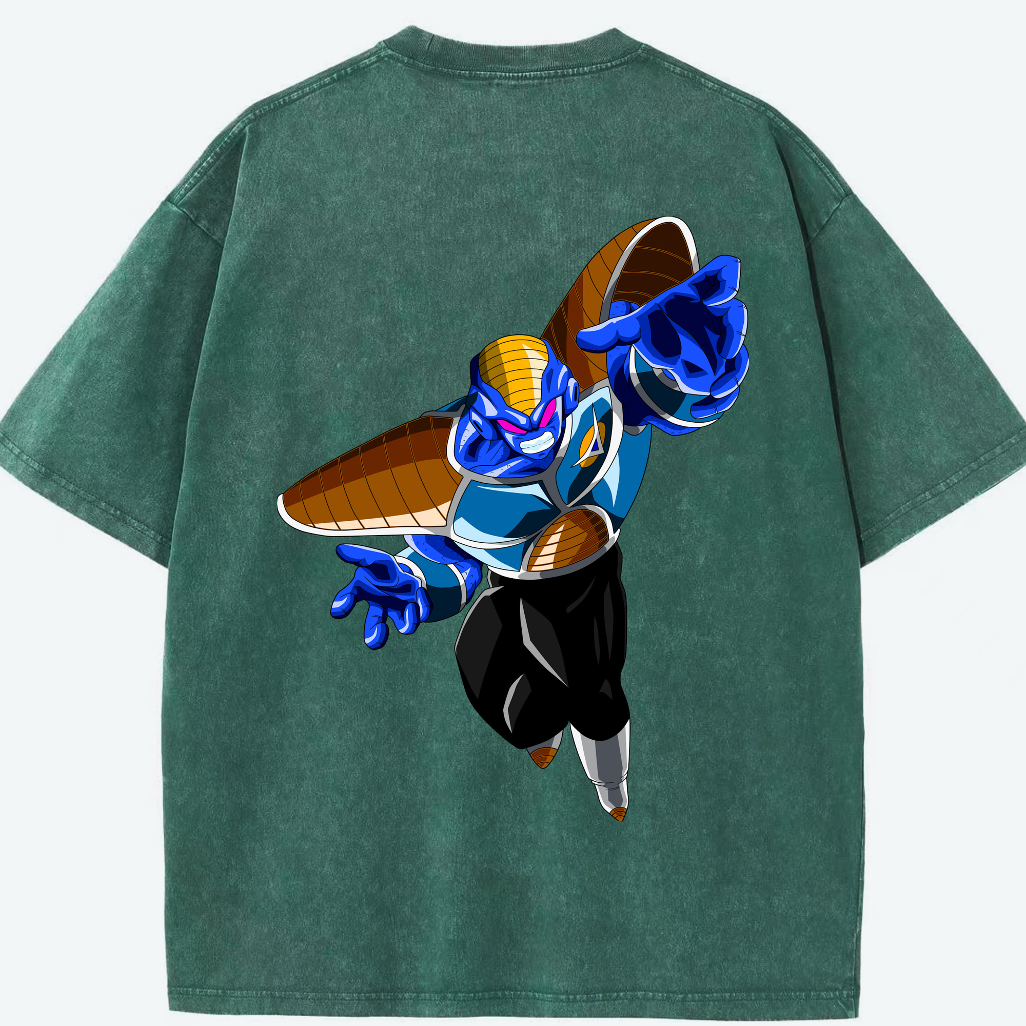 （画像用） ドラゴンボール DRAGON BALL 綿100% ヴィンテージ風 半袖Tシャツ（背面プリント）